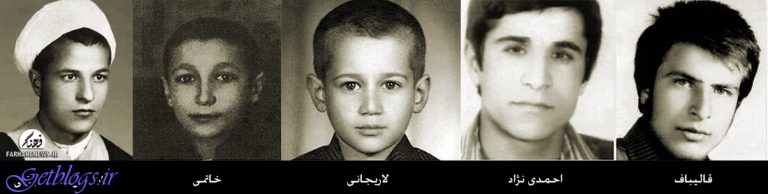 تصویری جالب از احمدی‌نژاد، قالیباف، خاتمی، هاشمی و لاریجانی